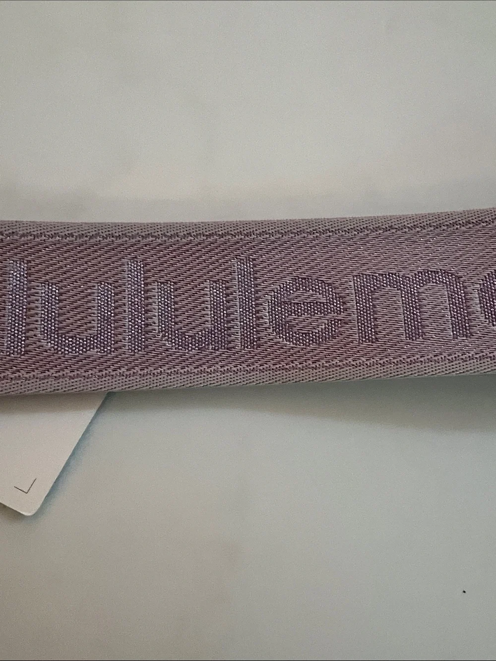 Lululemon Faint Lavender Purple Never Lost Keychain NWT